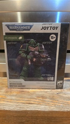 JoyToy Warhammer 40k Salamanders Intercessors Brother Haecule 1/18 Figure Unopen
