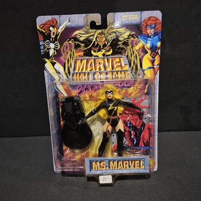 NEW 1996 Ms. Marvel - Marvel Hall of Fame She-Force Action Figure by Toy Biz