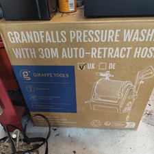 Giraffe Tools UK 2175 PSI Grandfalls Wall Mounted Power Washer, 150 BAR Pressure