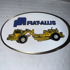 Fiat-Allis Construction Scraper Belt Buckle Rare Free Shipping Rare Vintage