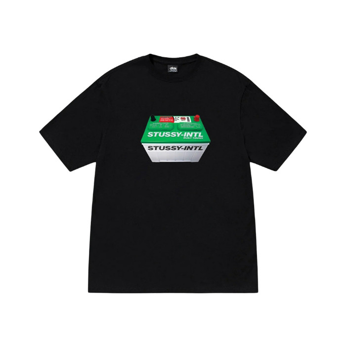 Stussy Battery T-Shirt Black
