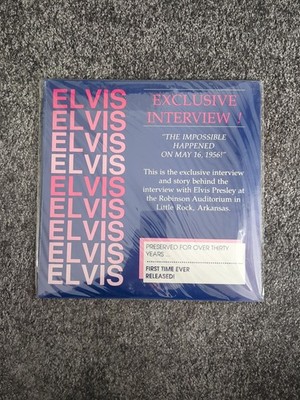 Elvis Presley LP Exklusive Interview still Sealed