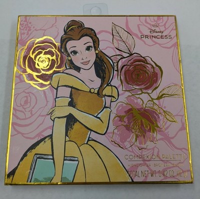 Disney Princess BELLE Complexion Palette - Bronzer/Highlighter/Blush - 6 Shades