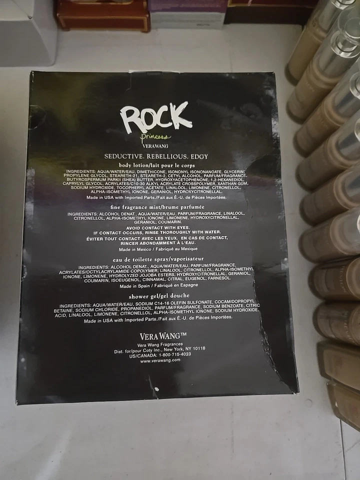 Conjunto de presente Vera Wang Rock Princess fragrância feminina 4 peças - Imagem 2 de 2