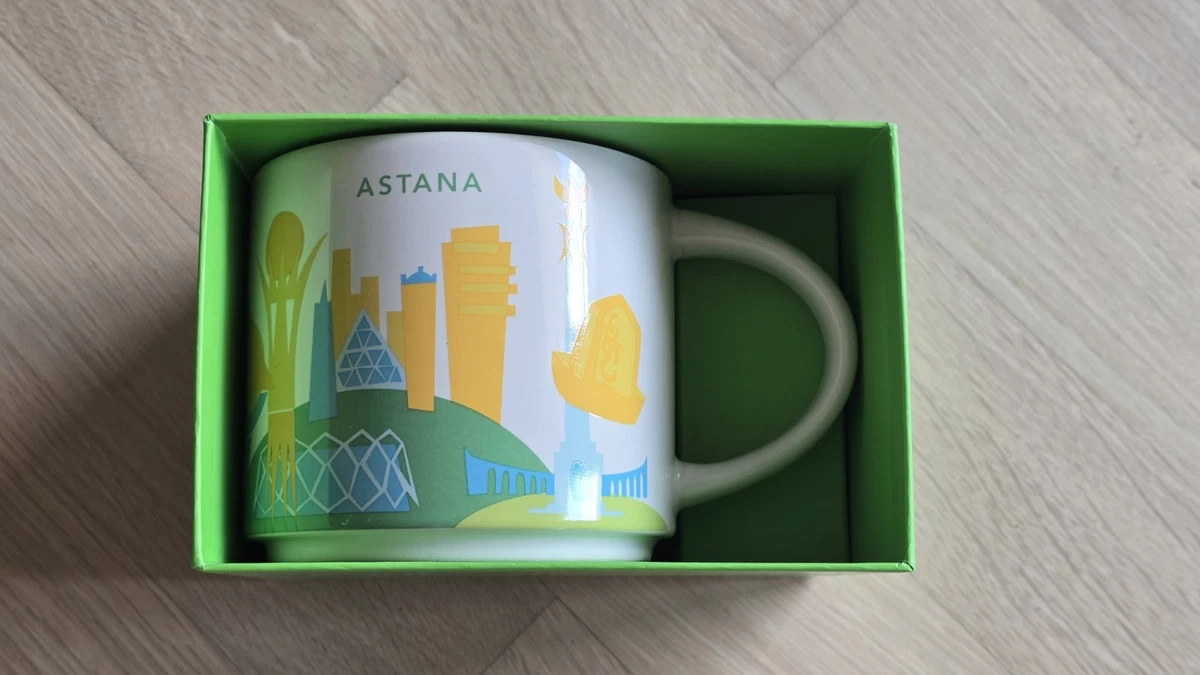 Starbucks You Are Here Collection Kazakhstan Astana Kaffeebecher