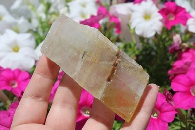 Optical Calcite, Natural Gemstone, Crystal Healing, Positive Vibes
