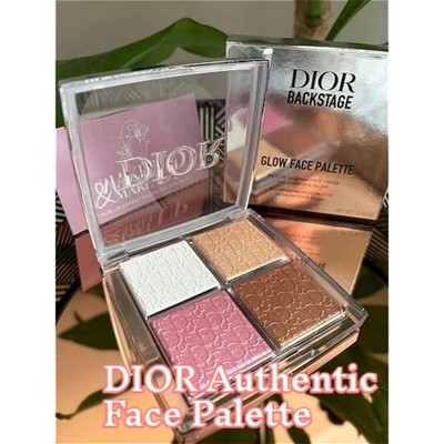 DIOR Authentic Backstage Glow Maximizer Face Palette 4 Colors are optional