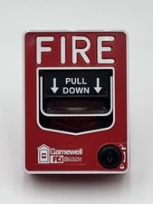 Gamewell-FCI MS-7S Fire Alarm Pull Station Single-Action Key Lock