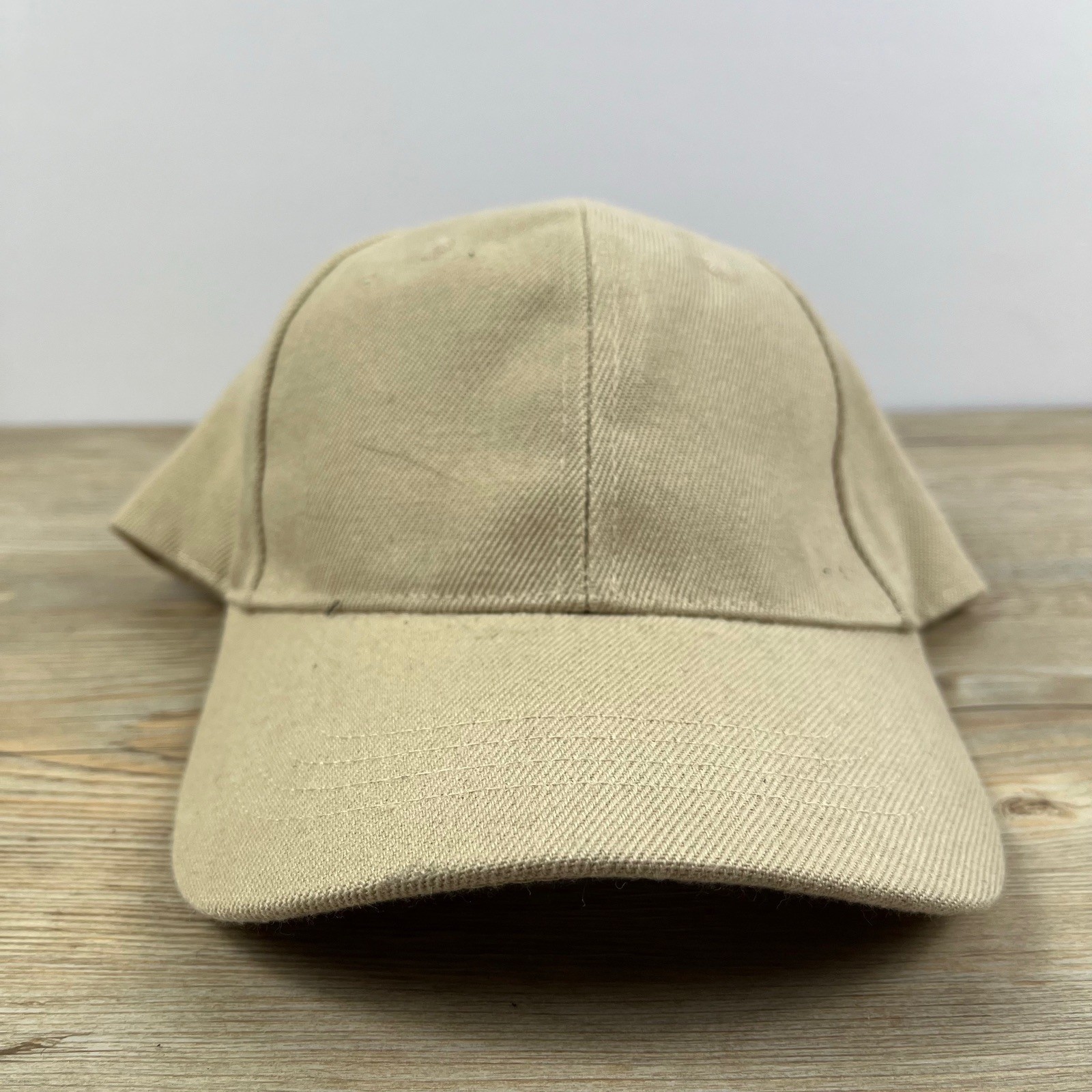 Solid Light Brown Hat Brown Hat Adjustable Adult … - image 1