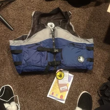 Body Glove XL Blue Grey Life Jacket