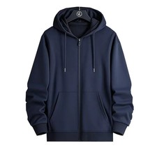 Zipper Hoodies Autumn Winter Men's New Long Sleeve Hooded Sweatshirt Fashion Cas