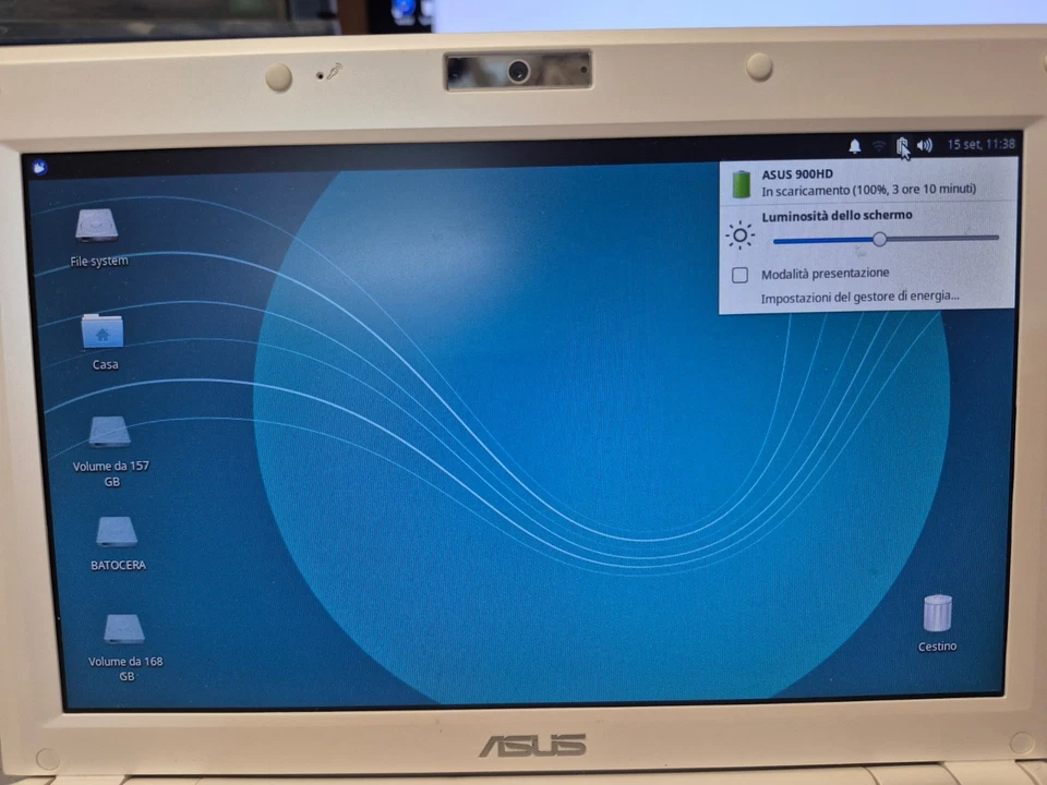 Asus eee pc 900HD triplo BOOT UBUNTO + WINDOWS XP PROFESSIONAL SP3 + BATOCERA - Immagine 2 di 4