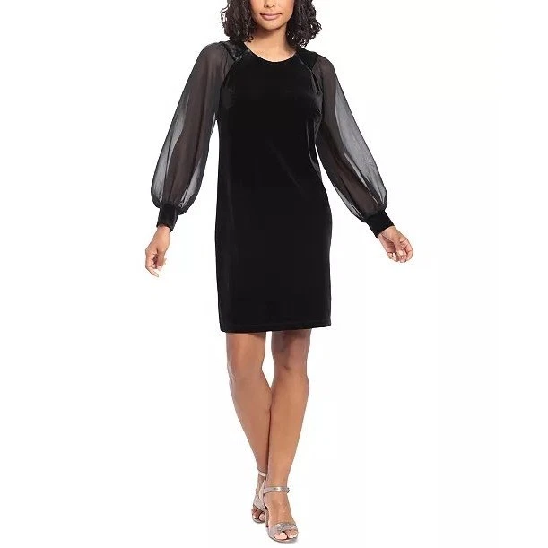 Long Sleeve Velvet Regular Size Dresses for Women for sale | eBay Long Sleeve Velvet Regular Size Dresses for Women for sale | eBay