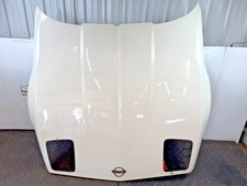 85-96 Chevy Corvette Front Hood Bonnet With Hinges White Trim Code 40