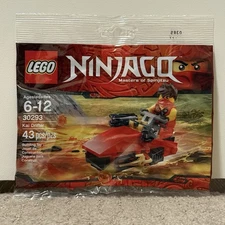 Lego 30293 Kai Drifter Polybag (NEW, Retired) Ninjago