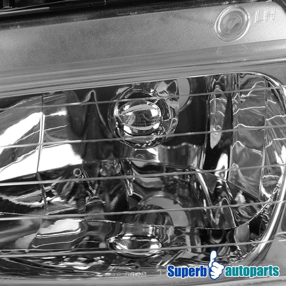 Fit 1996-2000 Dodge Voyager Caravan Chrysler Town Country Headlights Lamps 96-00 Foto 4 de 4