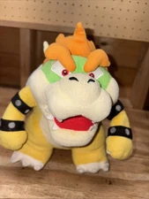 Super Mario Bowser Plush Toy 9-inch Fast Shipping