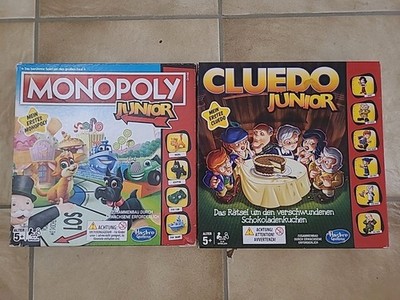 Spielepaket Hasbro Gaming Monopoly Junior und Cluedo Junior 5+