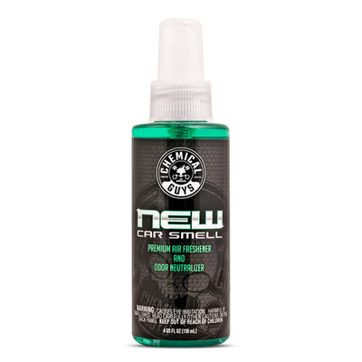 Chemical Guys 4 Ounce New Car Scent Air Freshener and Odor Eliminator