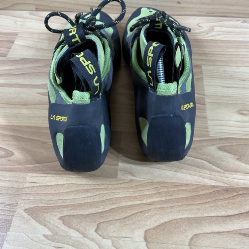 La Sportiva Tarantulace Herren Kletterschuhe Größe 13 Kiwigrün Grau Schwarz - Bild 6 von 12