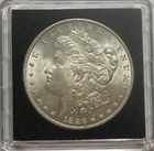 1886 MORGAN SILVER DOLLAR * Uncirculated Details * Airtight Holder * Ships Free