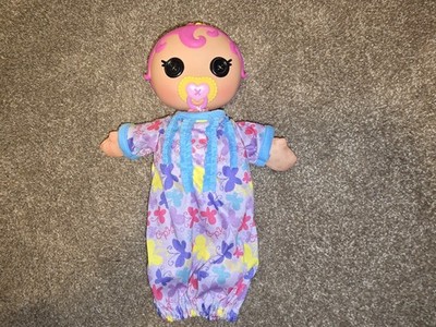 Lalaloopsy Babies Doll 12-04 Pink Hair Soft Body Plush Collectible Gift Toy 11''