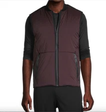 NWT Perry Ellis Performance Tech Thermal Vest - Men’s Large - Burgundy