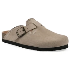 Women's Comfortable Bendees Suede Clog