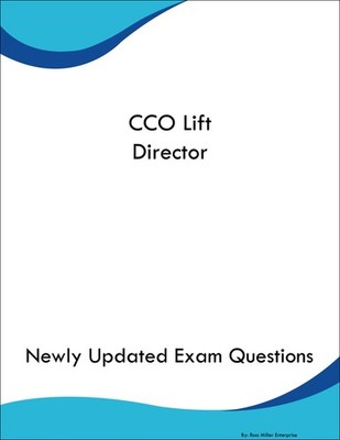 CCO Lift Director Study Guide Prep Book