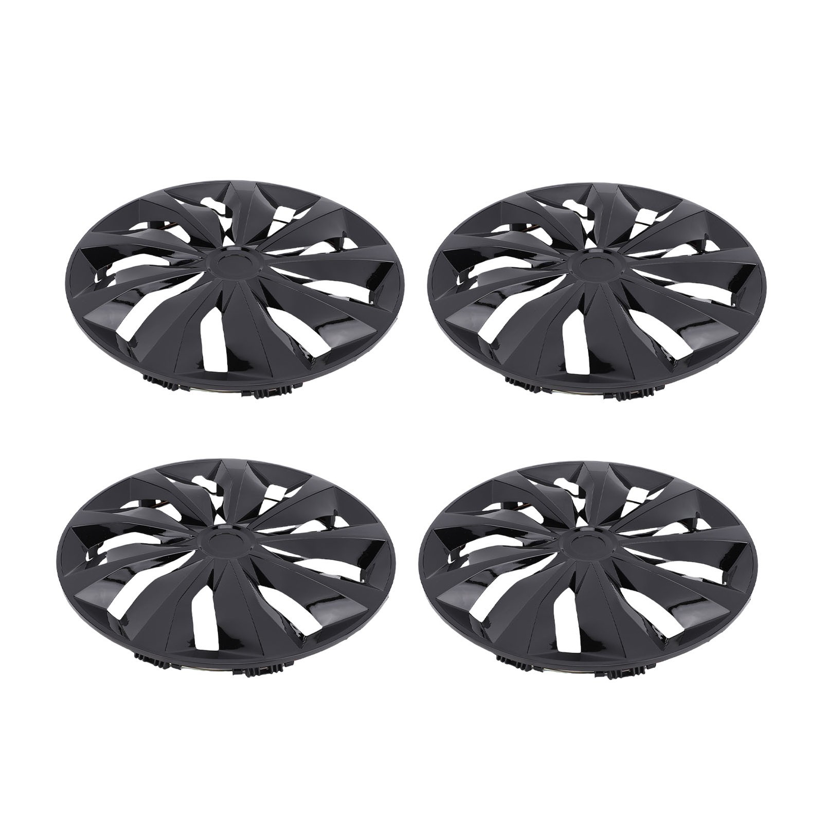 4PCS Hubcap Wheel Cover 14 Inch Wheel Rim Cover Snap On R14 Hubcaps Set Universa