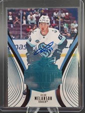 2025-26 SPx Hockey Jacob Melanson Finite Auto RC Rookie Blue /99