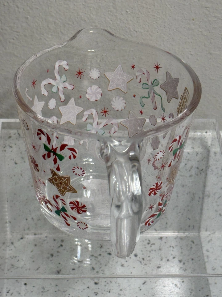 Dolly Parton Gingerbread 2 Cup Glass Measuring Cup & Salt/Pepper Shaker NEW Foto 3 de 4