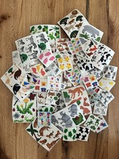 🌷Buntes Sandylion Überraschungspaket 90er Jahre Stickeralbum Fuzzy Kromekote