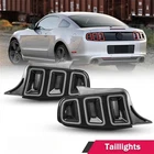 For 2010-2014 Ford Mustang Tail Lights LED Rear Brake Lmap Sequential Clear Lens