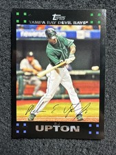 B.J. UPTON #185 2007 Topps Baseball QTY Tampa Bay Devil Rays