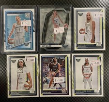 2025 Paige Bueckers Rated Rookie, Sheldon Prizm RC, Smith, Carrington Wings Lot