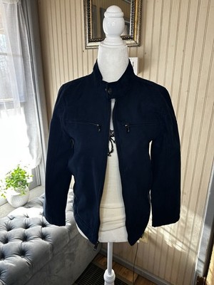 Urban Republic Jacket Youth M 10/12 Navy Moto Zip Lightweight Coat