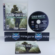 Call of Duty 4 Modern Warfare PS3 CIB W/ Manual - PlayStation 3