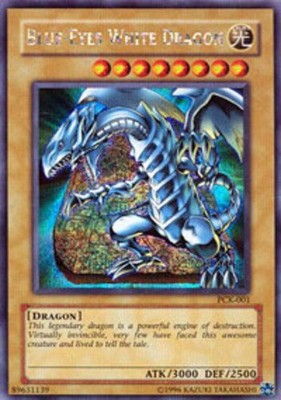 Yugioh! HP Blue-Eyes White Dragon - PCK-001 - Secret Rare