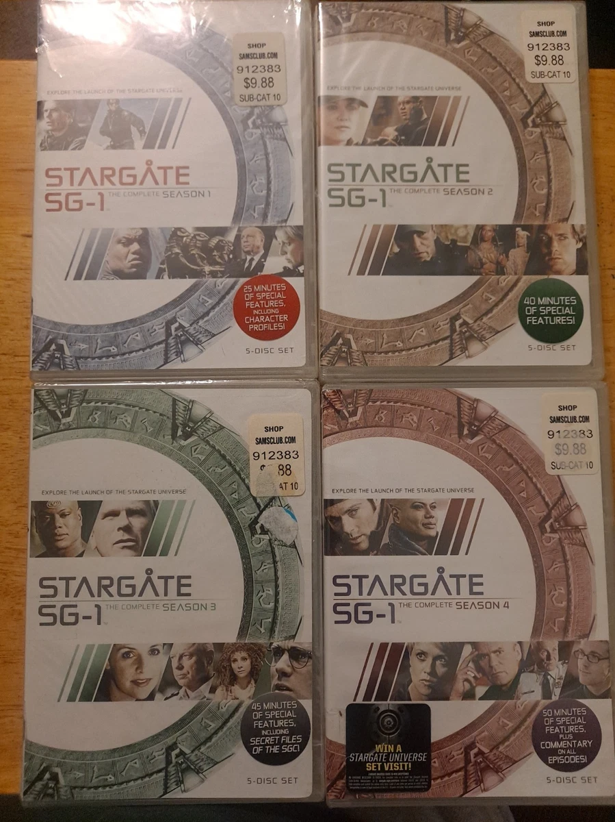 25+ Stargate SG 1 Complete Series DVDs & Blu-ray Discs for sale