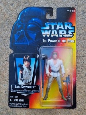Star Wars The Power Of The Force Luke Skywalker with Grappling-Hook Kenner