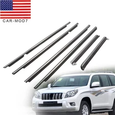 For Toyota Land Cruiser Prado Lexus GX470 03-09 Quarter & Door Belt Moulding SET