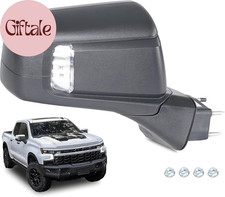 Side Mirror 2022 Compatible with 2019-2025 Chevy Silverado 1500 RST with Turn Si