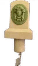 2025 Disney Parks Haunted Mansion Madame Leota Gravestone Rubber Straw Topper