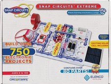 Elenco Snap Circuits Extreme SC-750 Electronics Exploration Kit Over 750 Proje