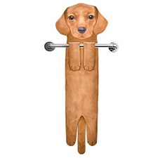 Funny Dachshund Dog Hand Towels for Kitchen Bathroom - Dog Mom Dachshund Puppy