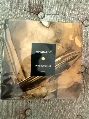 Amouage Interlude 53 Man 3.4 oz./ 100 ml. Extrait de Parfum Spray New Packaging