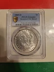 1885-O Morgan Silver Dollar-PCGS Genuine SCRATCH???? AU Details
