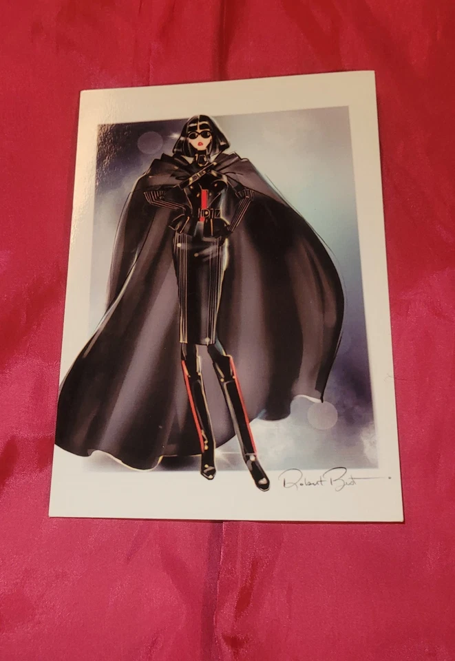 SET OF 7 ROBERT BEST STAR WARS BARBIE FASHIONISTA GIRLS ROOM ART PRINTS (5x7) - Image 3 of 4