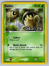 Seedot 71/107 Common Deoxys Pokemon Reverse Holo Moderately Played on eBay